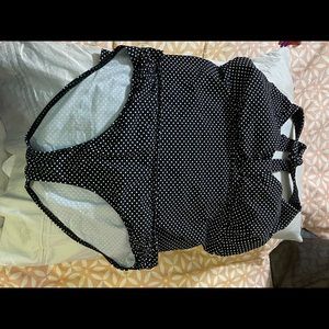 Polka Dot One-Piece Swimsuit